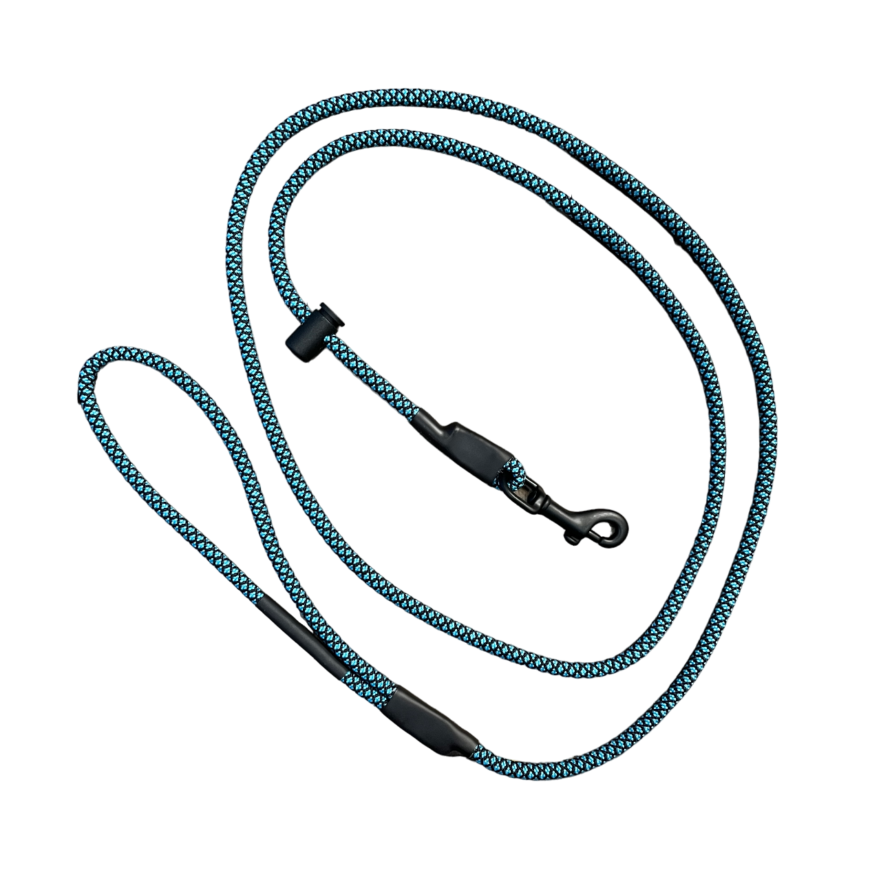 Teal and Black Diamond Slip With A Clip