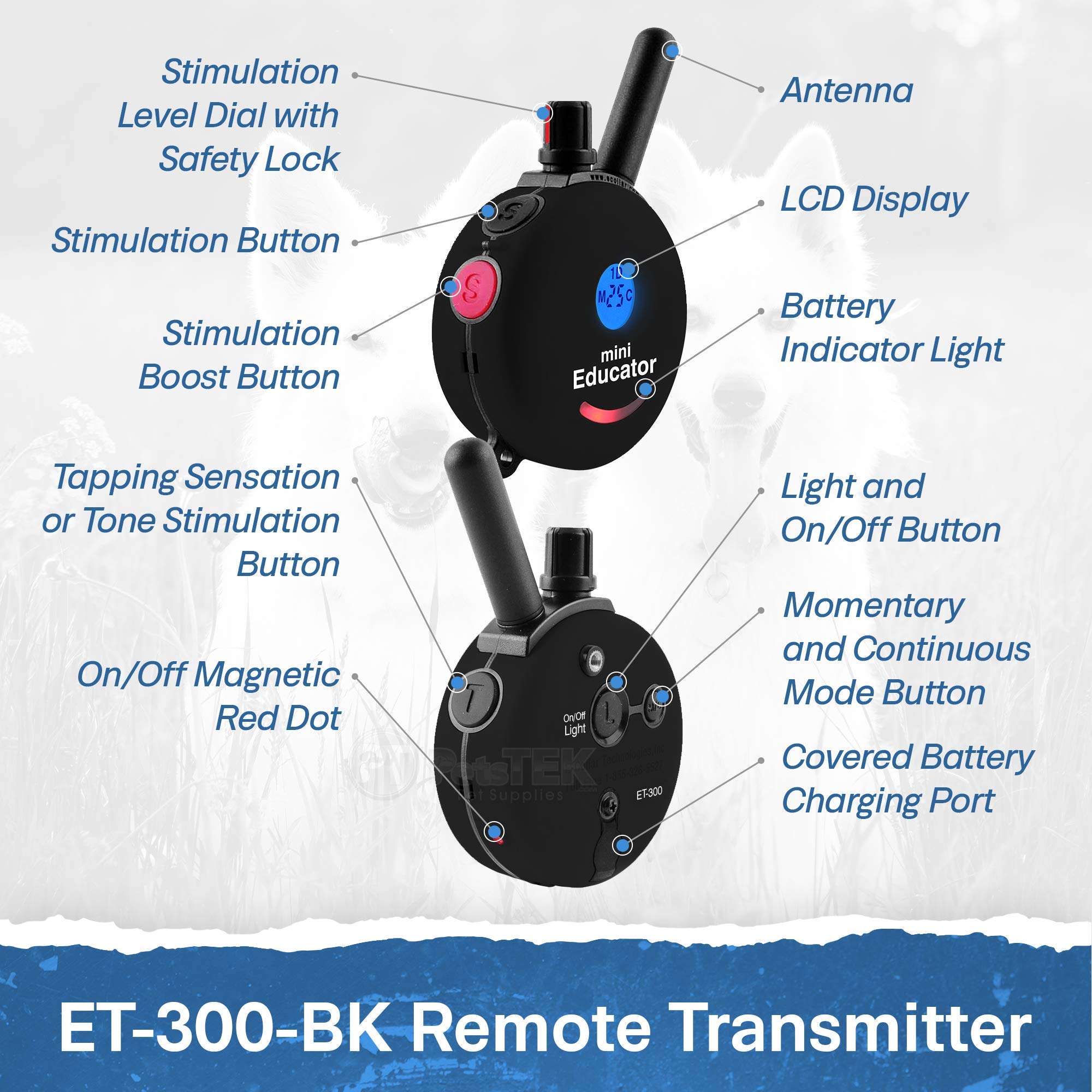 mini Educator ET-300 E-Collar - Image 4